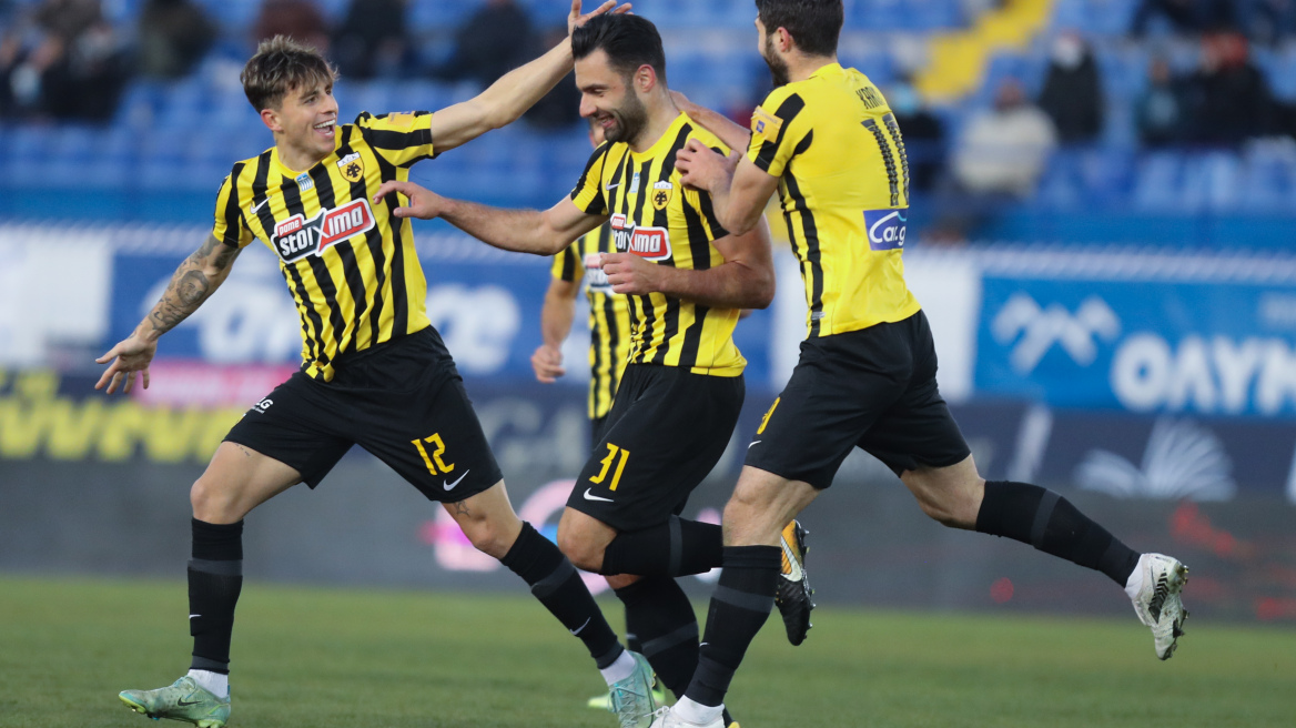 Super League 1, Ατρόμητος - AEK 0-2: Πέταξε με το διπλό από το Περιστέρι