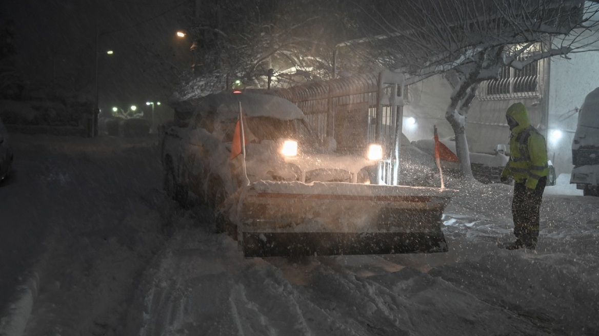 Κακοκαιρία Ελπίς: Διακοπή κυκλοφορίας στην Αθηνών – Λαμίας στο ρεύμα προς Αθήνα