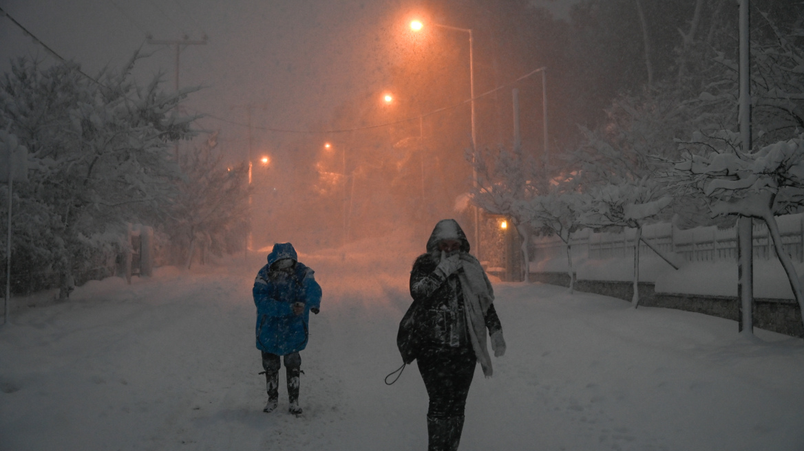 Κακοκαιρία: Μέχρι και τους -18,1°C έφτασε η θερμοκρασία σήμερα