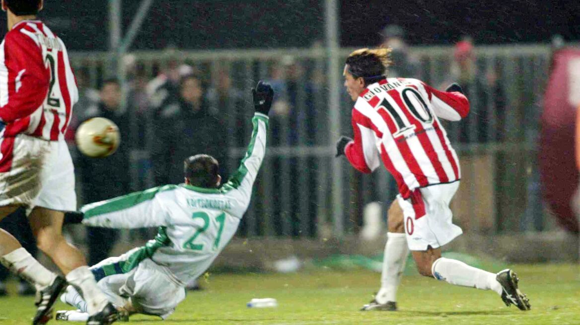 O Ζιοβάνι θυμήθηκε την γκολάρα που είχε πετύχει στο παιχνίδι του Ολυμπιακού με τον Ακράτητο