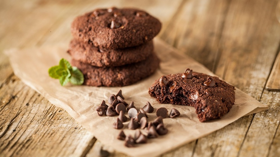 Σοκολατένια μπισκότα χωρίς γλουτένη