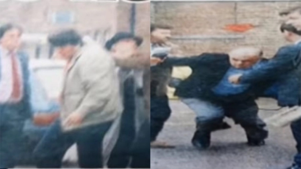 Ο ξυλοδαρμός του Γιώργου Τράγκα από τον «σωματοφύλακα» του Αντρέα Παπανδρέου (vid)