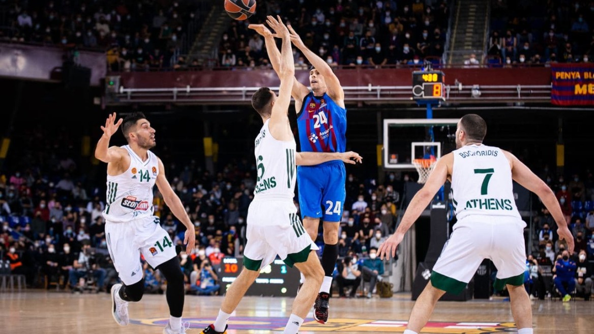 Euroleague, Μπαρτσελόνα-Παναθηναϊκός 86-60: Παραδόθηκε στη μοίρα του