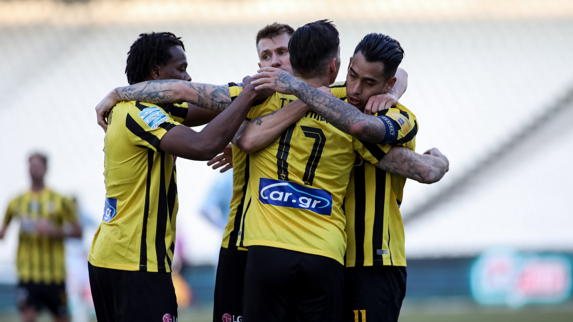 Super League 1, ΑΕΚ-Απόλλων Σμύρνης 3-0: Επιτέλους νίκησε και ηρέμησε - Δείτε τα γκολ 