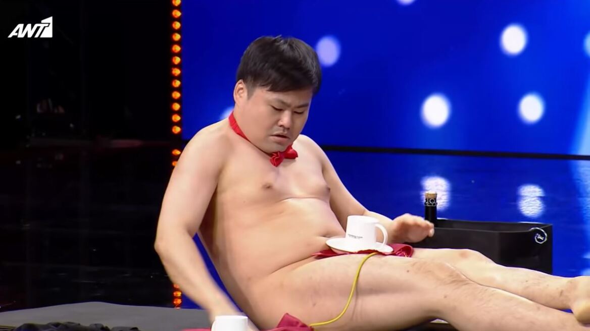 Ελλάδα έχεις ταλέντο: Ο Ιάπωνας που «τρέλανε» τους κριτές όταν ξεγυμνώθηκε στη σκηνή