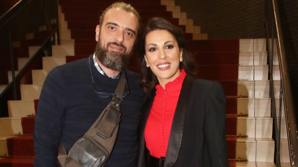 Σωτήρης Τσαφούλιας - Άννα Μενενάκου: Η σπάνια κοινή έξοδος του ζευγαριού