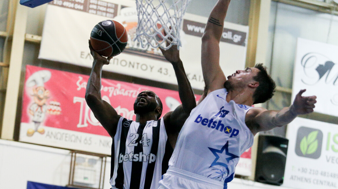 Stoiximan Basket League, Ιωνικός-ΠΑΟΚ 66-69: Τρίποντη «απόδραση» από τη Νίκαια