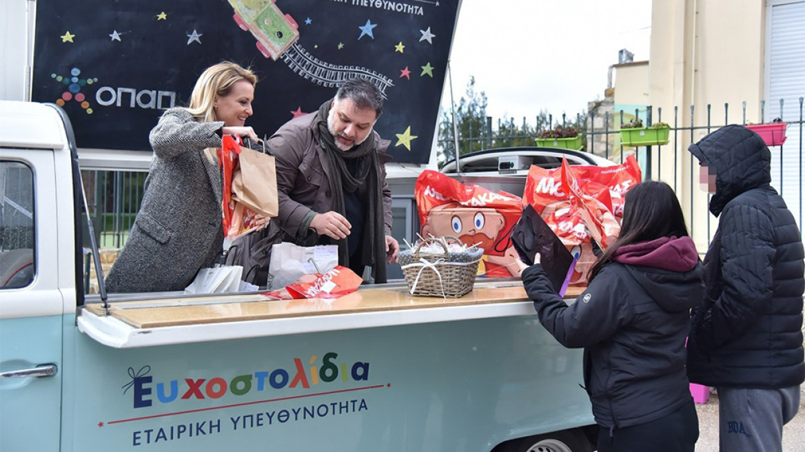 6.780 παιδικές ευχές πραγματοποιήθηκαν μέσα από τα Ευχοστολίδια του ΟΠΑΠ