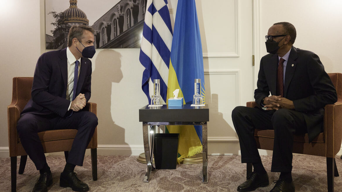 Κυριάκος Μητσοτάκης: Συναντήθηκε με τον Πρόεδρο της Ρουάντα - Εποικοδομητικός διάλογος για διμερή συνεργασία