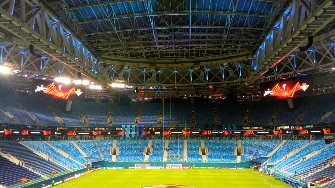  Αντιδράσεις από Μόσχα και Gazprom για την «αφαίρεση» του τελικού του Champions League από την Αγία Πετρούπολη 