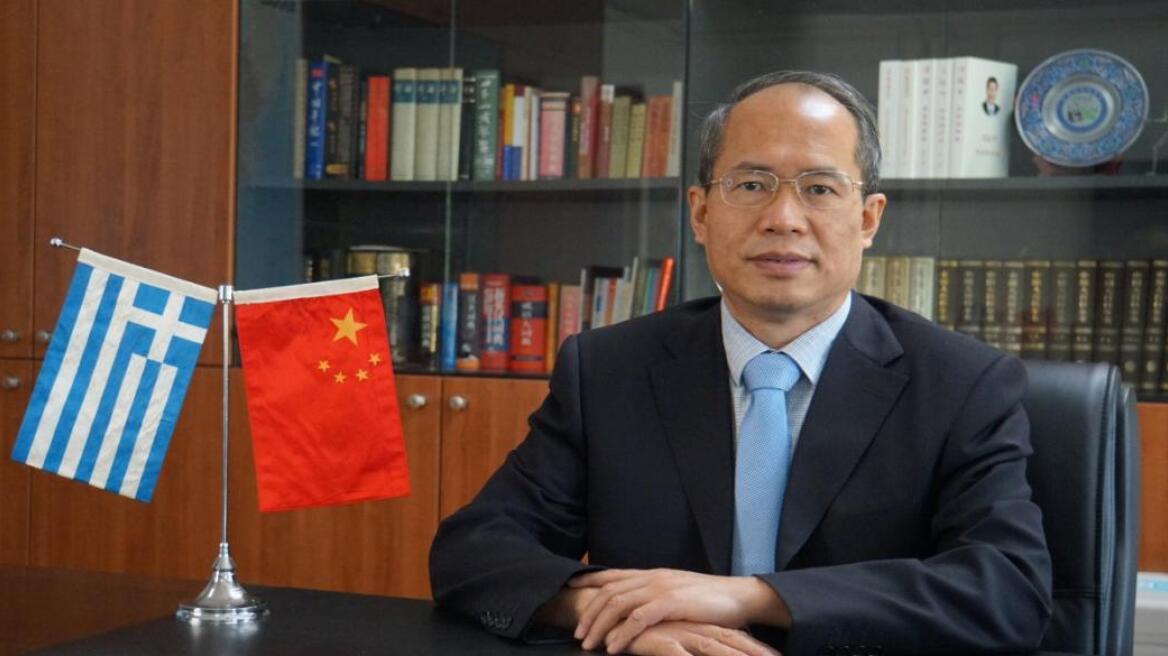 Συνάντηση Δένδια με τον πρέσβη της Κίνας 