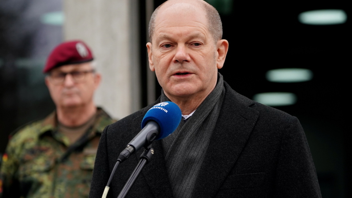 Σολτς: Η Γερμανία σίγουρα δεν θα στείλει πολεμικά αεροσκάφη στην Ουκρανία