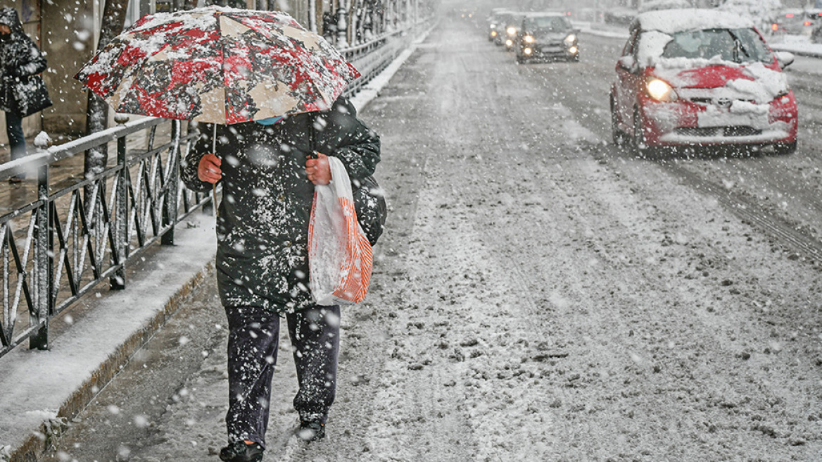 Καιρός: Έρχεται μαρτιάτικος χιονιάς από Μακεδονία μέχρι Κρήτη