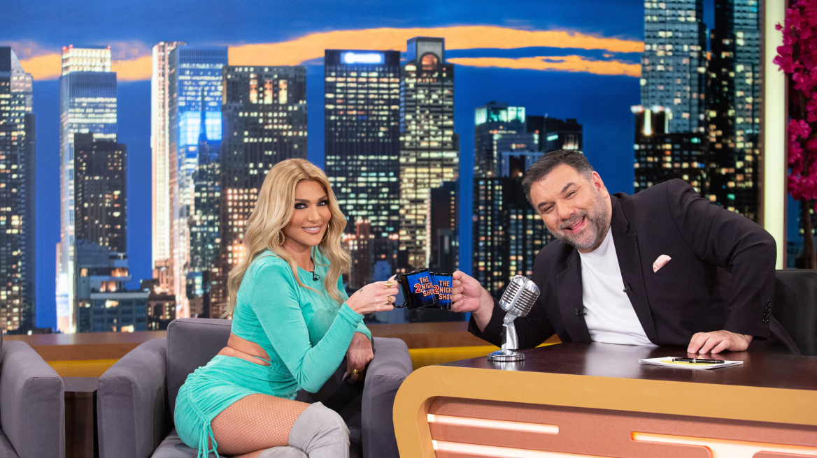 Το «The 2Night Show» υποδέχεται την Αγγελική Ηλιάδη και τον Αλέξανδρο Πονομάροβ