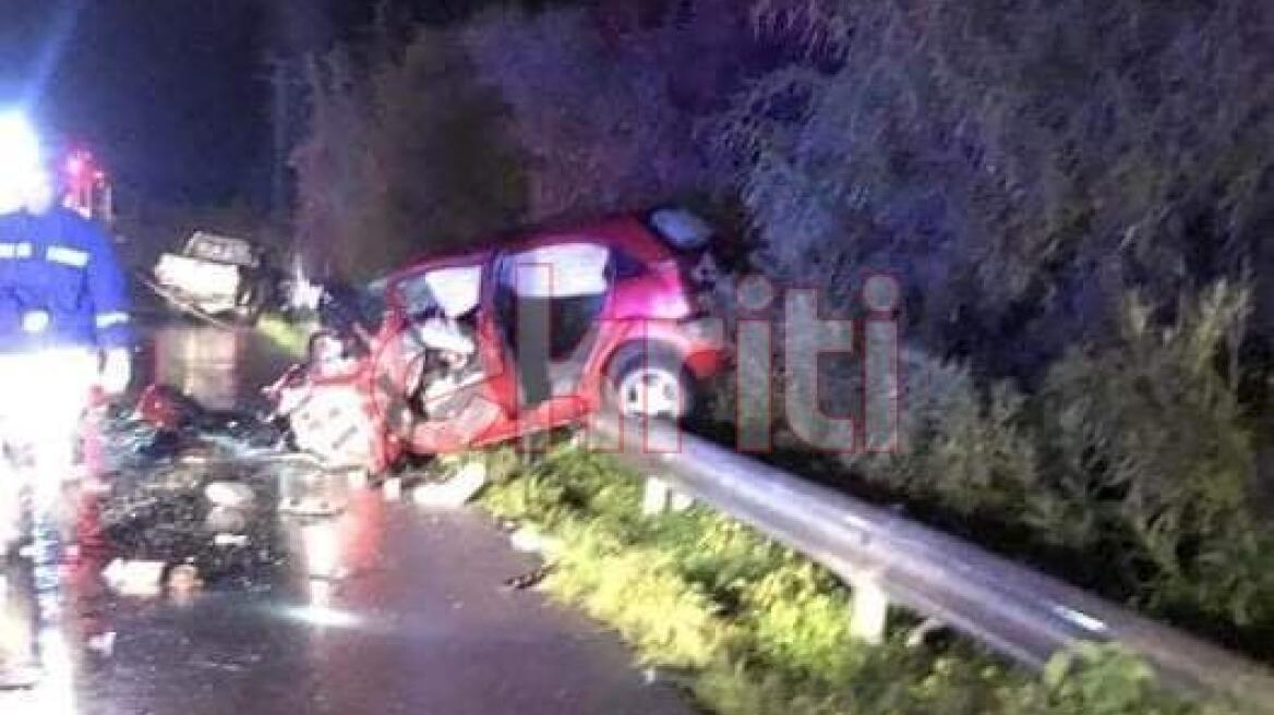 Ηράκλειο: Δύο νεκροί και πέντε τραυματίες σε τροχαίο δυστύχημα