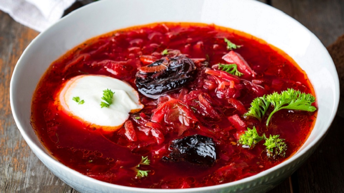 Μπορστ: Η σούπα από την Ουκρανία με μοσχάρι και παντζάρι