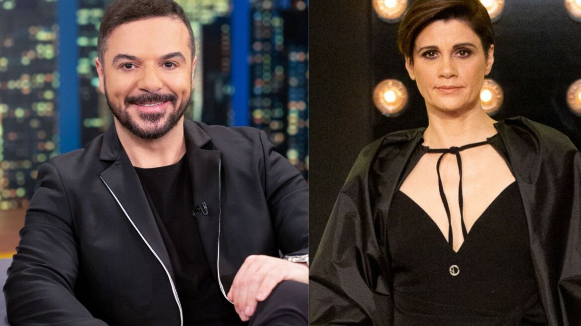 The 2night Show: Ο Γρηγόρης Αρναούτογλου υποδέχεται τον Τριαντάφυλλο και την Άννα Μαρία Παπαχαραλάμπους