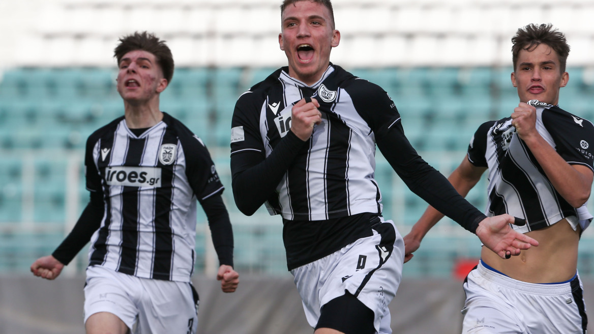 Super League 1: Πρωταθλητής Κ17 ο ΠΑΟΚ, 2-0 στην παράταση τον Άρη στον τελικό