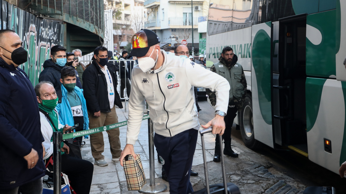 Αυθημερόν στη Θεσσαλονίκη για το παιχνίδι με τον Άρη ο Παναθηναϊκός 