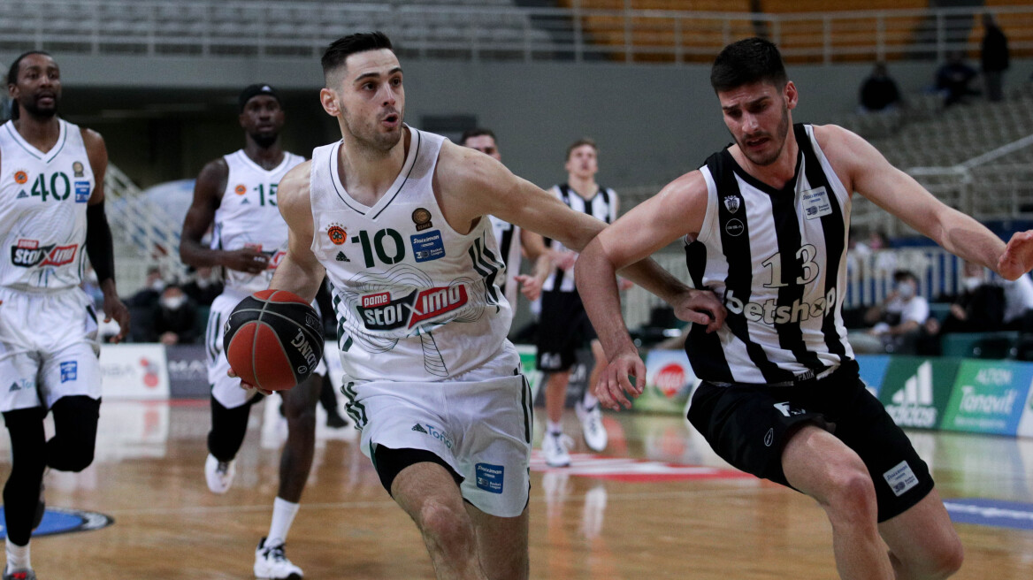 Stoiximan Basket League, Παναθηναϊκός-ΠΑΟΚ 77-67: Με την... αύρα του αρχηγού και του Παπαγιάννη