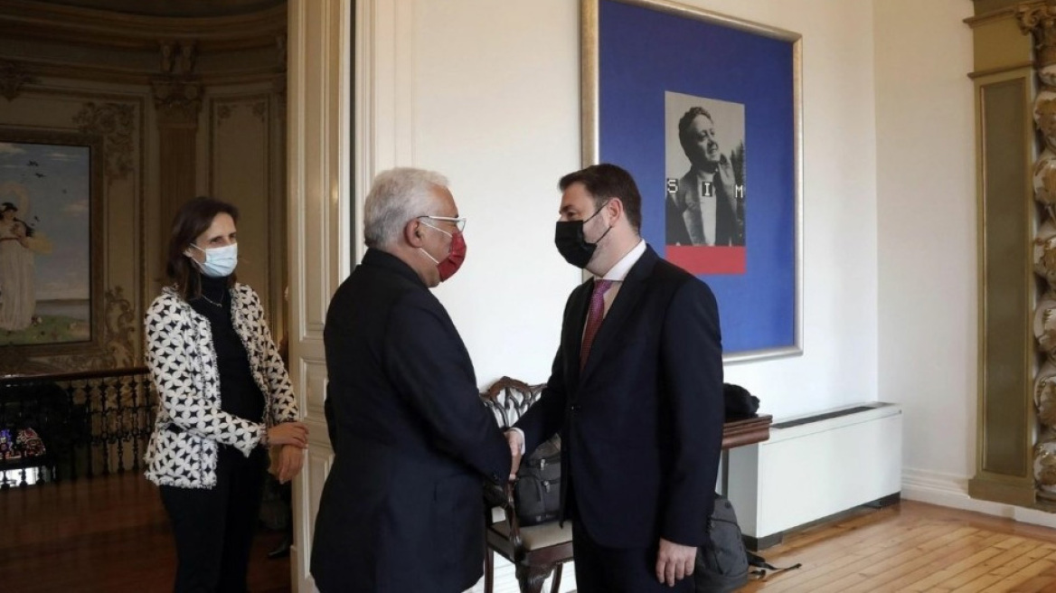 Ανδρουλάκης: Δίωρη συνάντηση με τον Αντόνιο Κόστα - Τι κάνουν στην Πορτογαλία για την ακρίβεια στο ρεύμα 