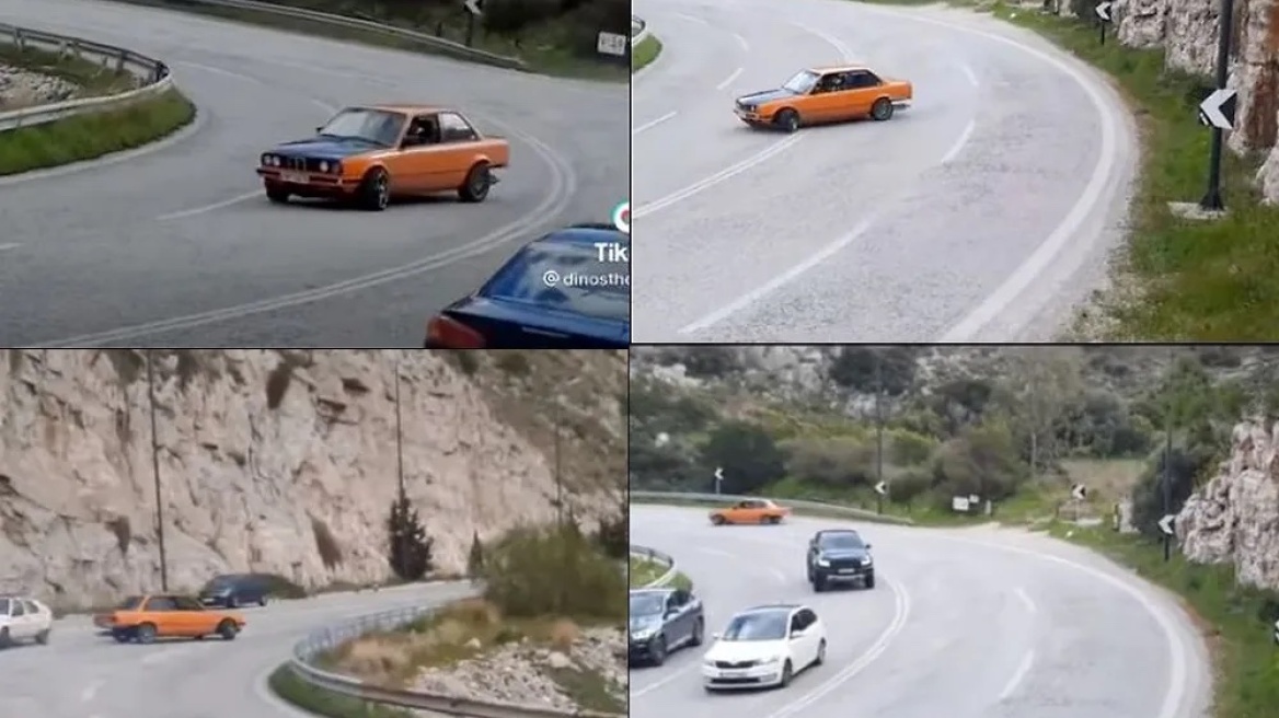 VIDEO: Εγκληματική οδήγηση στις Τρύπες του Καραμανλή