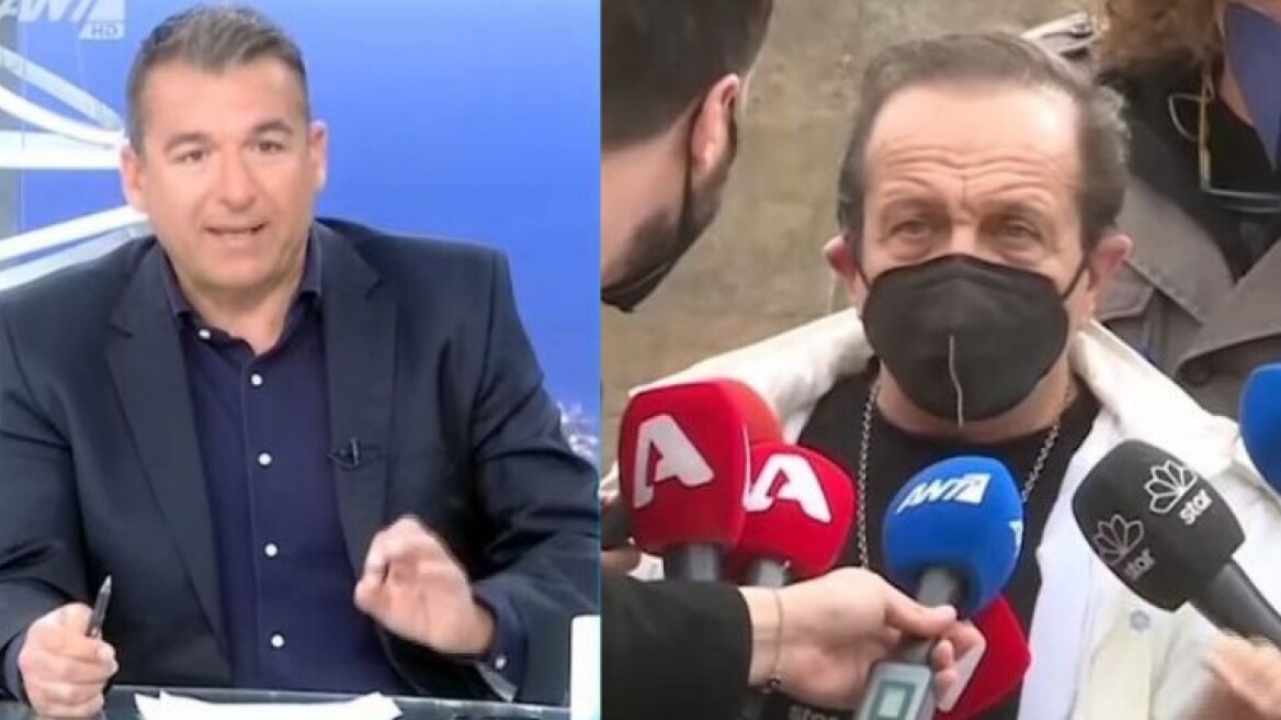 On air εκνευρισμός του Γιώργου Λιάγκα με τον Σπύρο Μπιμπίλα: «Έριξε τη μπάλα έξω, ότι φταίνε οι δημοσιογράφοι»