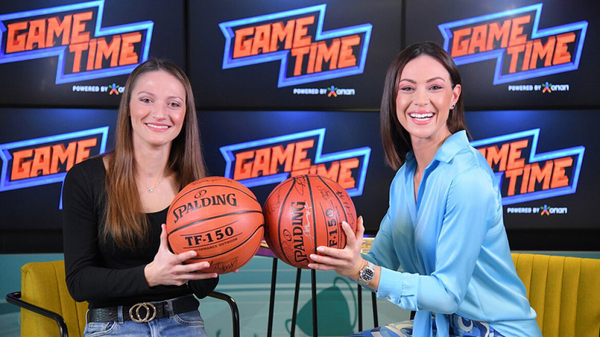ΟΠΑΠ Game Time ΜΠΑΣΚΕΤ με την Πηνελόπη Νίκα για την τελευταία αγωνιστική της Euroleague