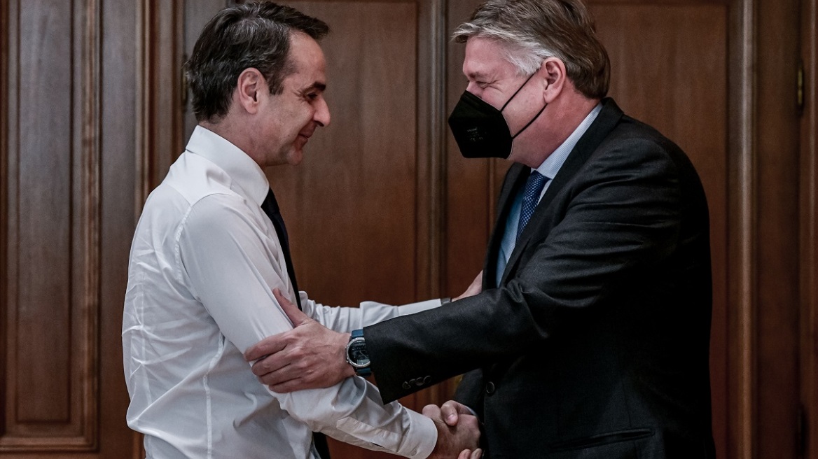 Μητσοτάκης: Συναντήθηκε με τον ΓΓ του ΕΛΚ - Συζήτησαν για την Ουκρανία και την ενεργειακή κρίση
