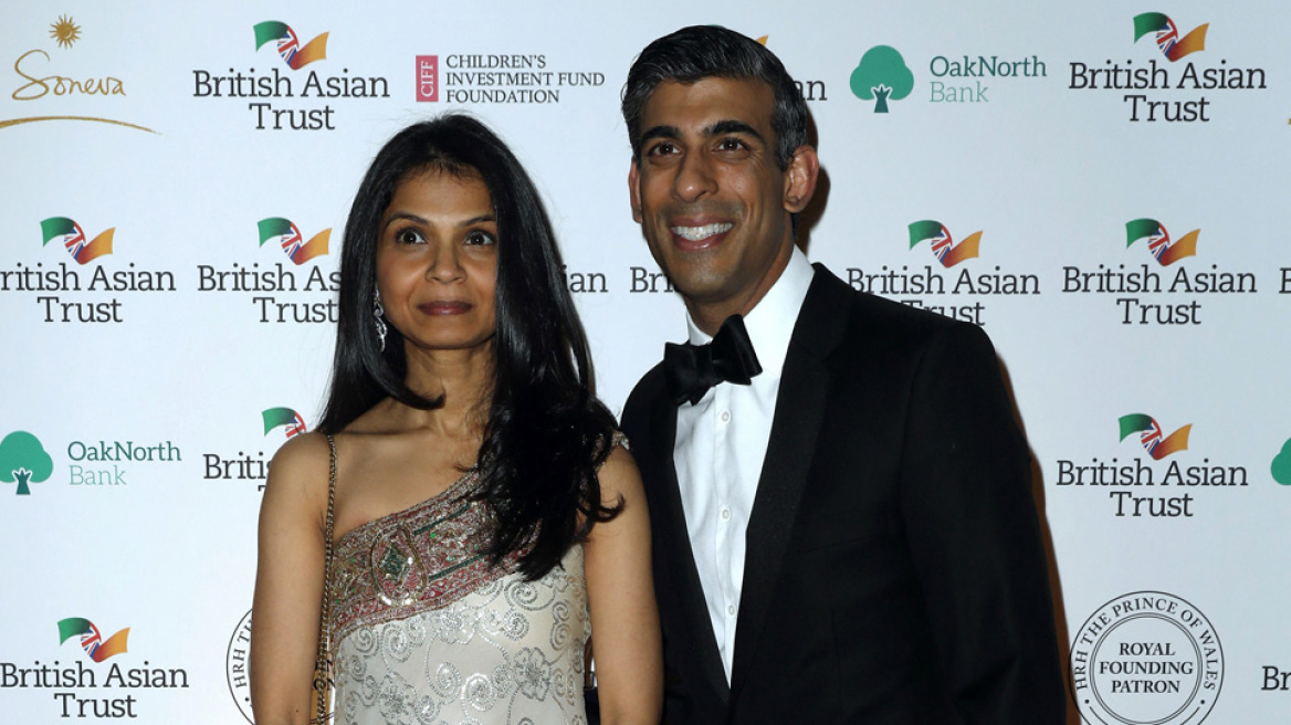 «Σάλος» στη Βρετανία για τον υπουργό Οικονομικών: H δισεκατομμυριούχος σύζυγός του δεν πληρώνει φόρους