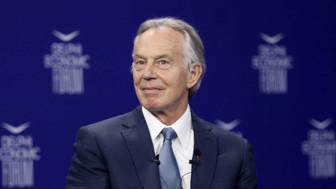 Τόνι Μπλερ από το Φόρουμ των Δελφών: Ανησυχώ πολύ σε ό,τι αφορά τη Ρωσία 