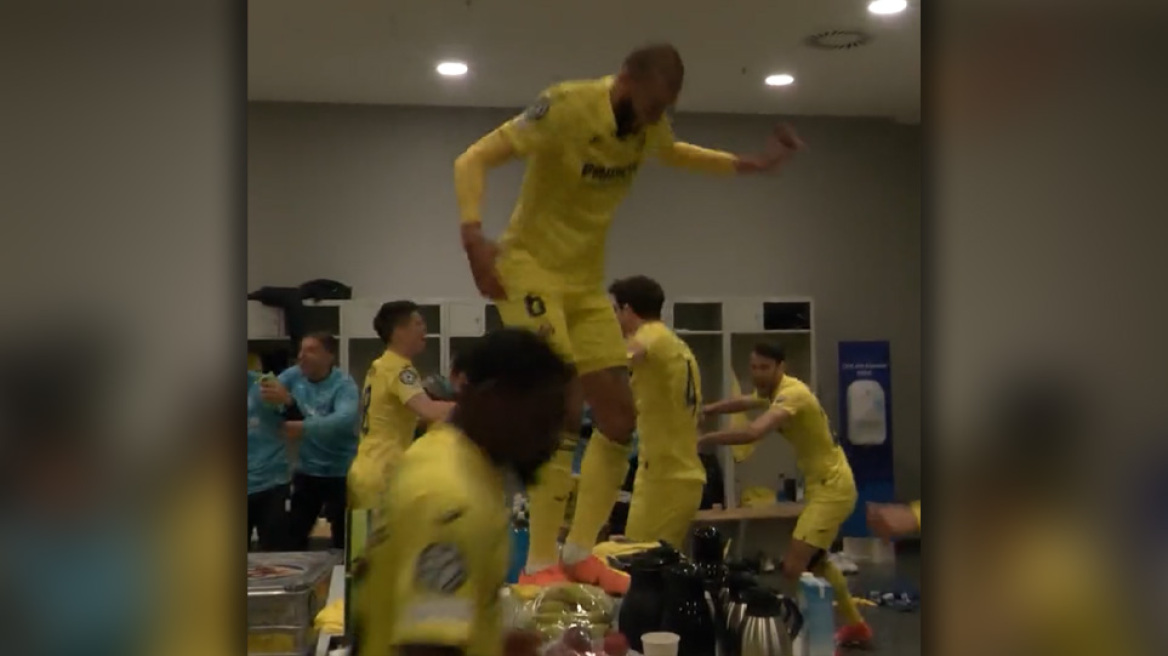 Champions League: Τα «έσπασαν» οι παίκτες της Βιγιαρεάλ στα αποδυτήρια μετά την πρόκριση επί της Μπάγερν Μονάχου