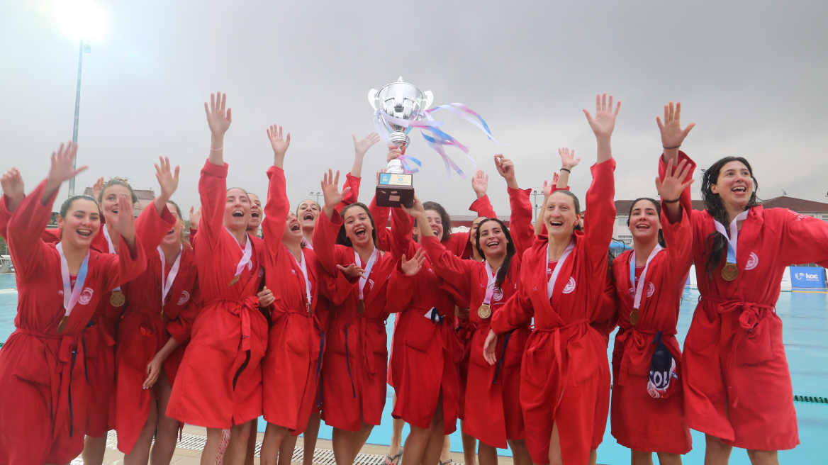 Ολυμπιακός: Κυπελλούχος Ελλάδας στο πόλο γυναικών 