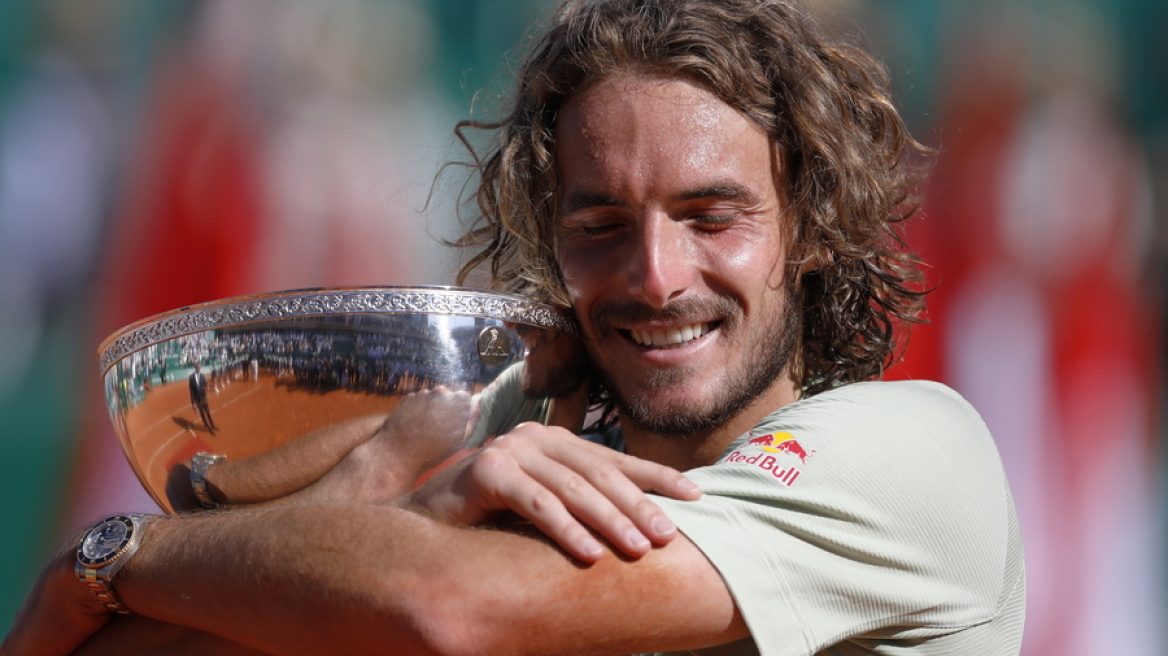 Τσιτσιπάς: Ο πρώτος τενίστας μετά τον Ναδάλ που κατακτά back to back το Monte Carlo Masters 