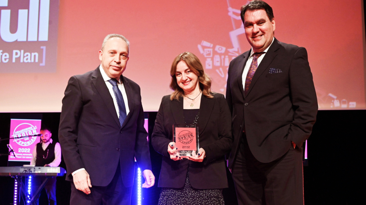 «Προϊόν της Χρονιάς 2022» αναδείχθηκε το Full [Life Plan] της Εθνικής Ασφαλιστικής