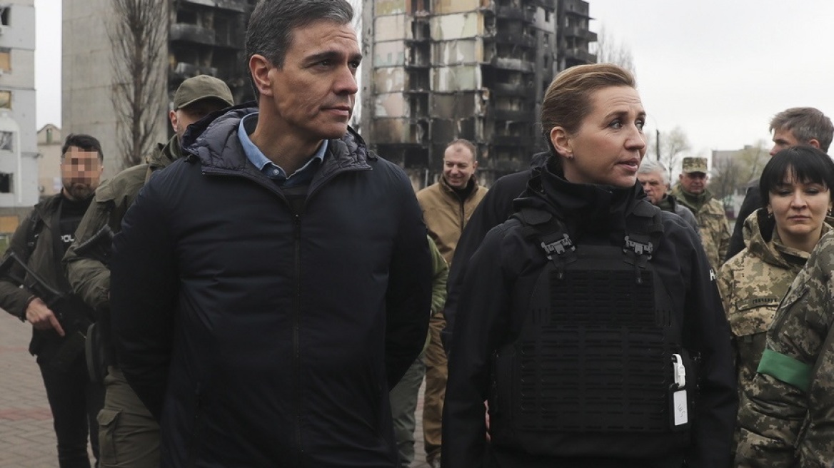 Πόλεμος στην Ουκρανία: Περισσότερα όπλα υπόσχεται η Δανή πρωθυπουργός – Βρίσκεται στο Κίεβο με τον Σάντσεθ