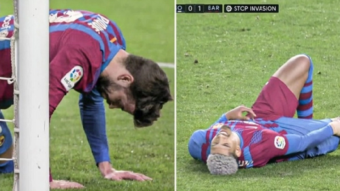 Μπαρτσελόνα: Τραυματίστηκαν και οι τέσσερις αμυντικοί, μόνο ο Άλμπα έβγαλε όλο το ματς!