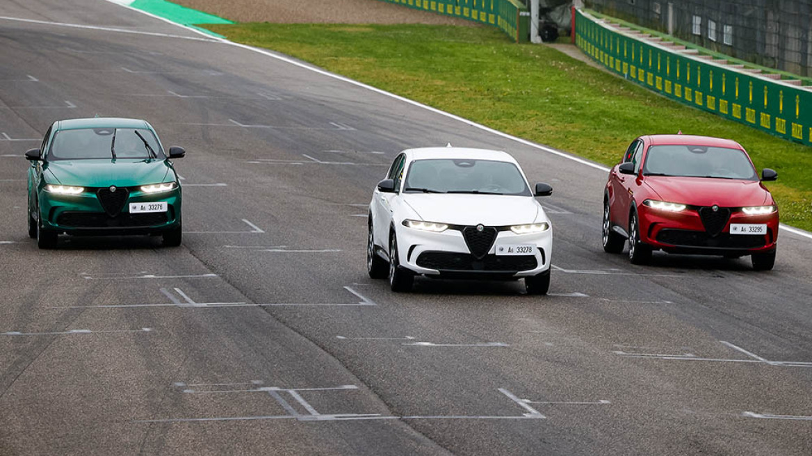 Η Alfa Romeo Tonale πρωταγωνιστεί στην Imola