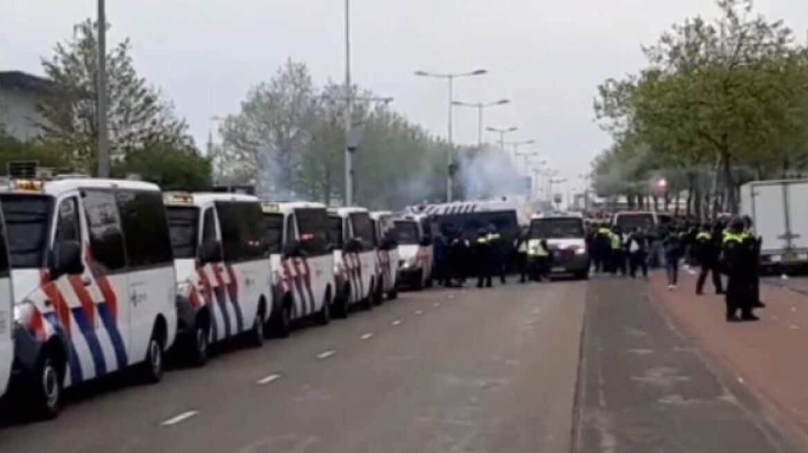 Φέγενορντ - Μαρσέιγ: Επεισόδια από τους οπαδούς των Γάλλων πριν από τη σέντρα 