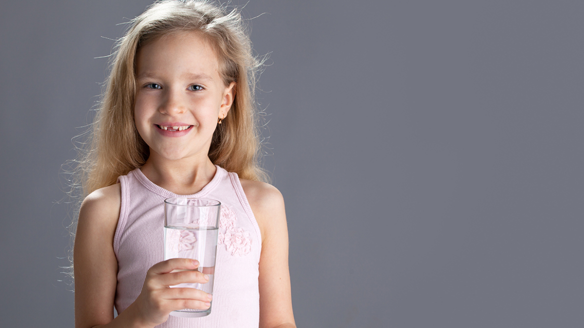 Το πιο αγνό νερό για την ενυδάτωση του παιδιού