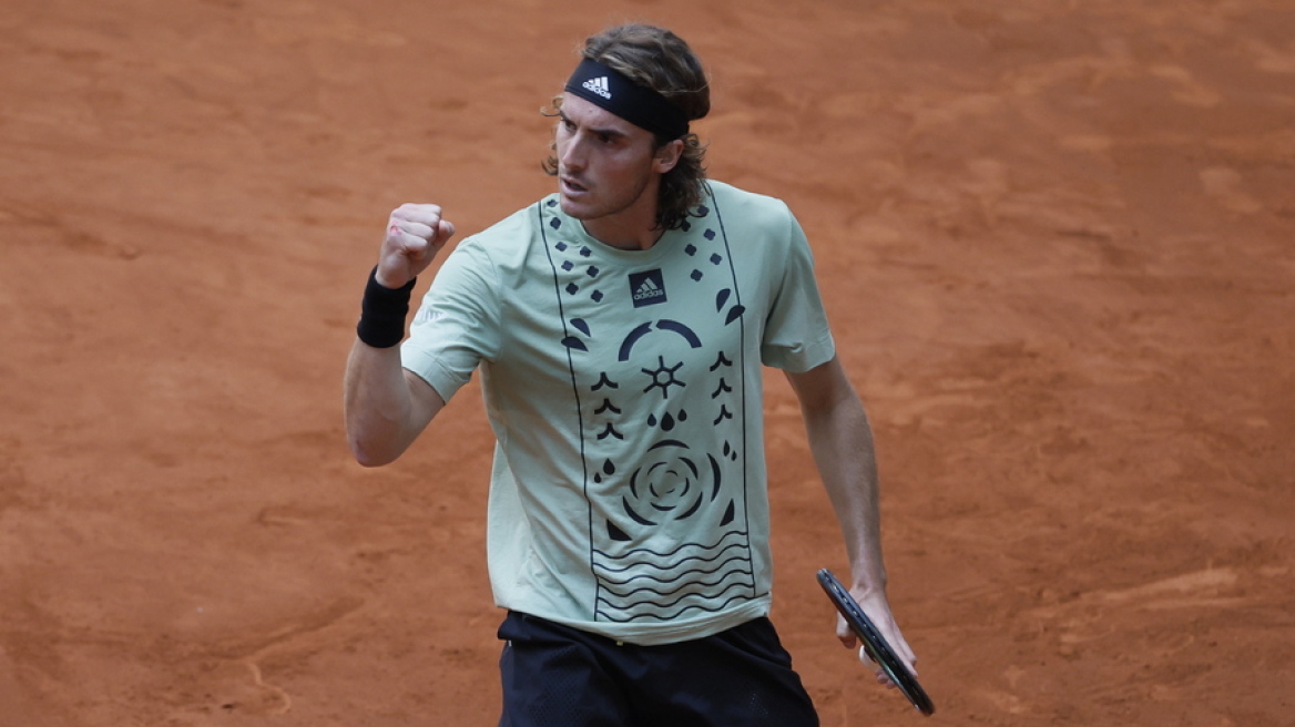 Τσιτσιπάς: Με σπουδαία εμφάνιση στον ημιτελικό του Madrid Open 