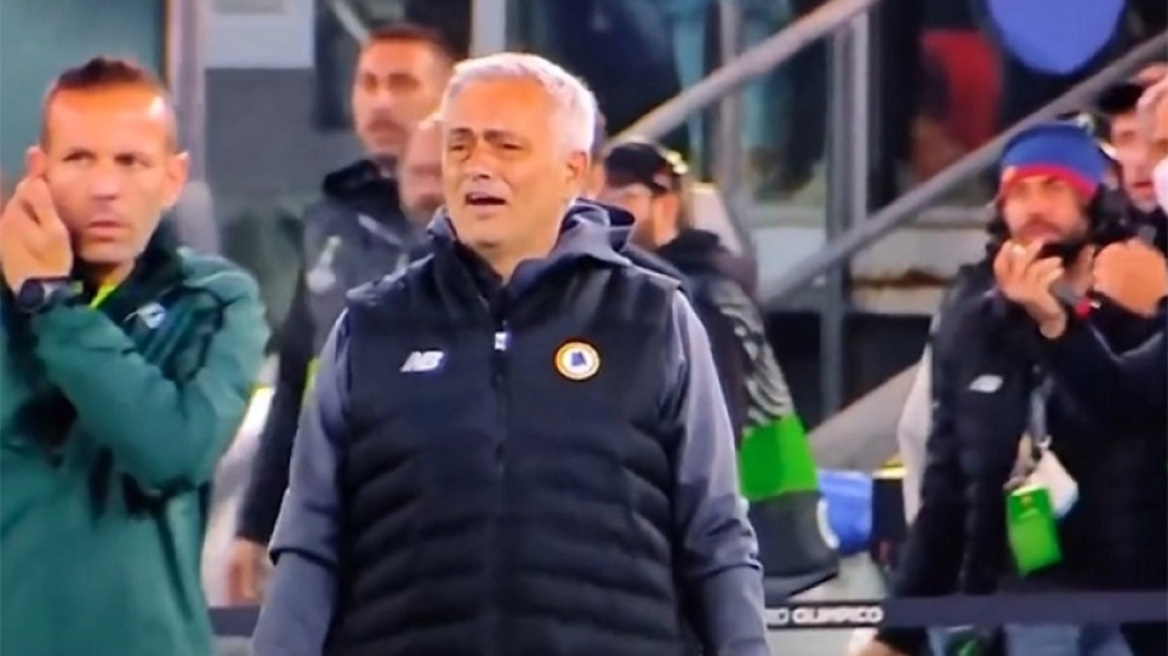 Ρόμα: Το συγκλονιστικό κλάμα του Μουρίνιο για την πρόκριση στον τελικό