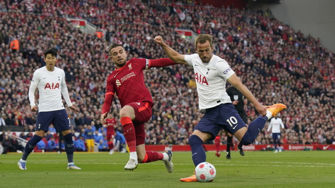   Premier League, Λίβερπουλ - Τότεναμ 1-1: Έχασαν έδαφος στο κυνήγι του τίτλου οι Reds - Δείτε τα γκολ 