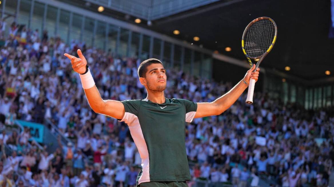 Madrid Open: Ο Αλκαράθ μετά από τον Ναδάλ απέκλεισε και τον Τζόκοβιτς 
