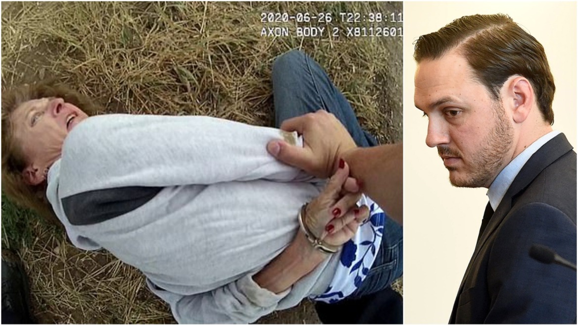 ΗΠΑ: Αστυνομικός καταδικάζεται σε 5 χρόνια φυλάκιση για τη βάρβαρη σύλληψη 73χρονης με άνοια (vid)