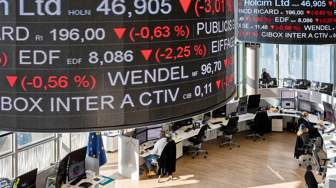 Σε χαμηλό δύο μηνών οι αγορές στην Ευρώπη – Απώλειες 2% σε Stoxx 600 και DAX