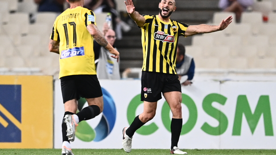 ΑΕΚ - ΠΑΣ Γιάννινα: Άμραμπατ - Τσούμπερ διαφώνησαν για την εκτέλεση του πέναλτι 