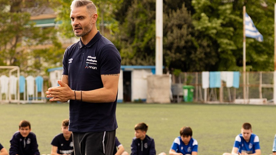 Ο πρωταθλητής Ευρώπης Άγγελος Χαριστέας συμβουλεύει τους μελλοντικούς πρωταθλητές 