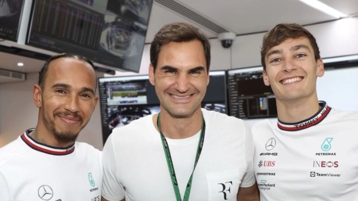 Formula 1: O Ρότζερ Φέντερερ  στο  GP της Ισπανίας