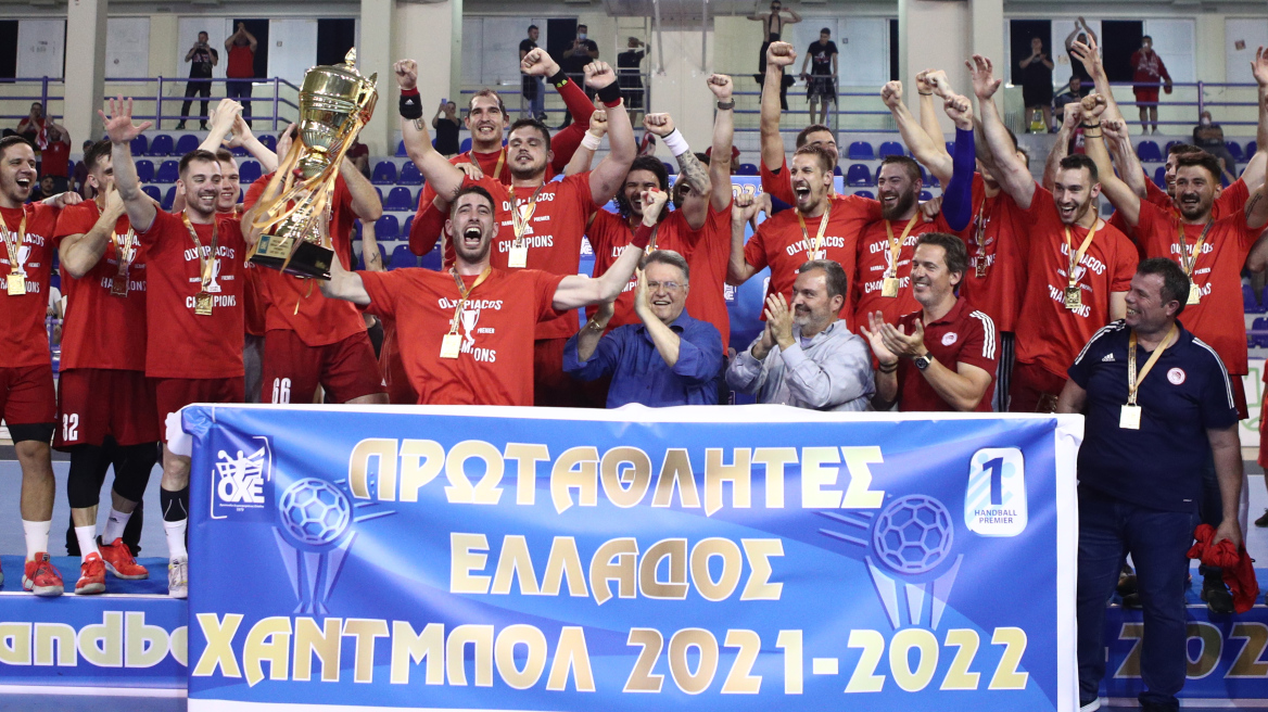 Χάντμπολ, Ολυμπιακός-ΑΕΚ 25-23: Επέστρεψαν στον θρόνο τους οι «ερυθρόλευκοι»